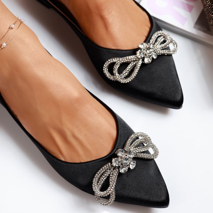 Обувки за балеринки Hydra черен #14091