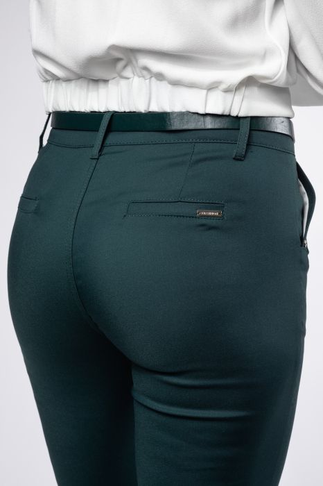 Pantaloni Casual Dama Roxana Verzi #A410