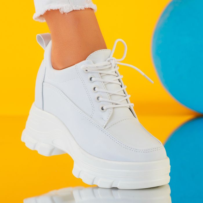 Дамски спортни обувки cu Platforma Serenity белина #9511