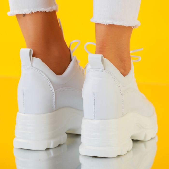 Дамски спортни обувки cu Platforma Serenity белина #9511