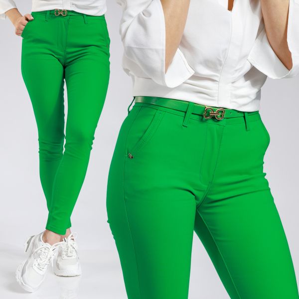 Pantaloni Casual Dama Diana Verzi #A332