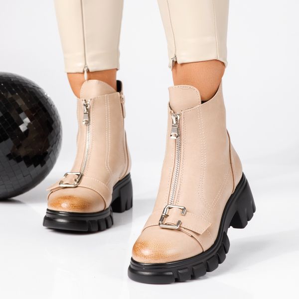 Ghete Dama îmblanite Amelia Bej #17020