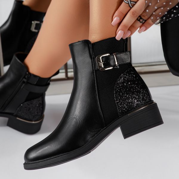 Ghete Dama îmblanite Claire Negre #17185