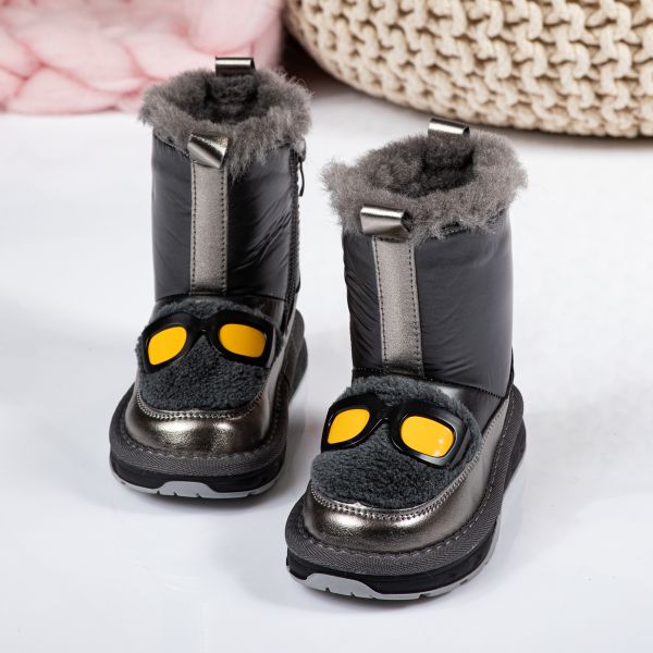 Cizme Fete Lisa2 Gri #17903