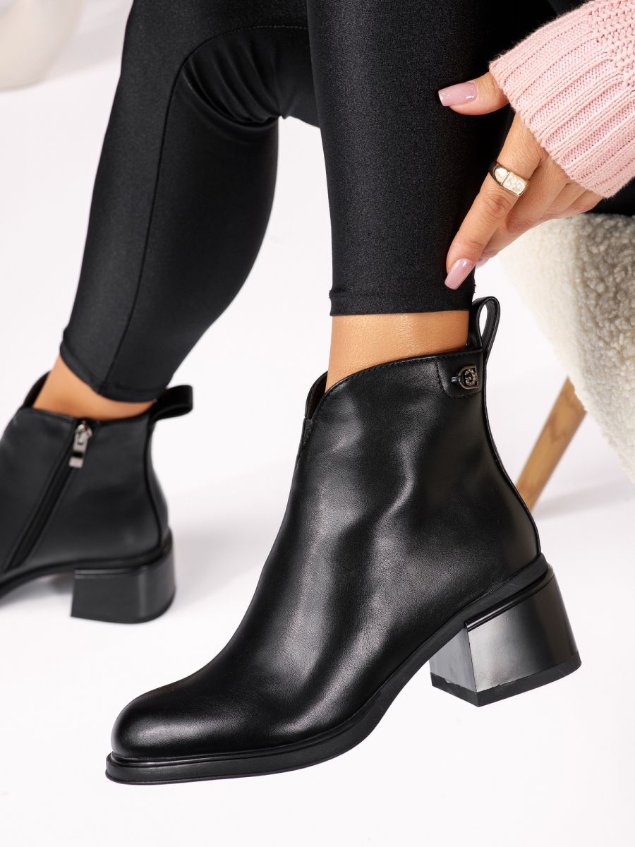 Botine Dama Riri Negre #17963