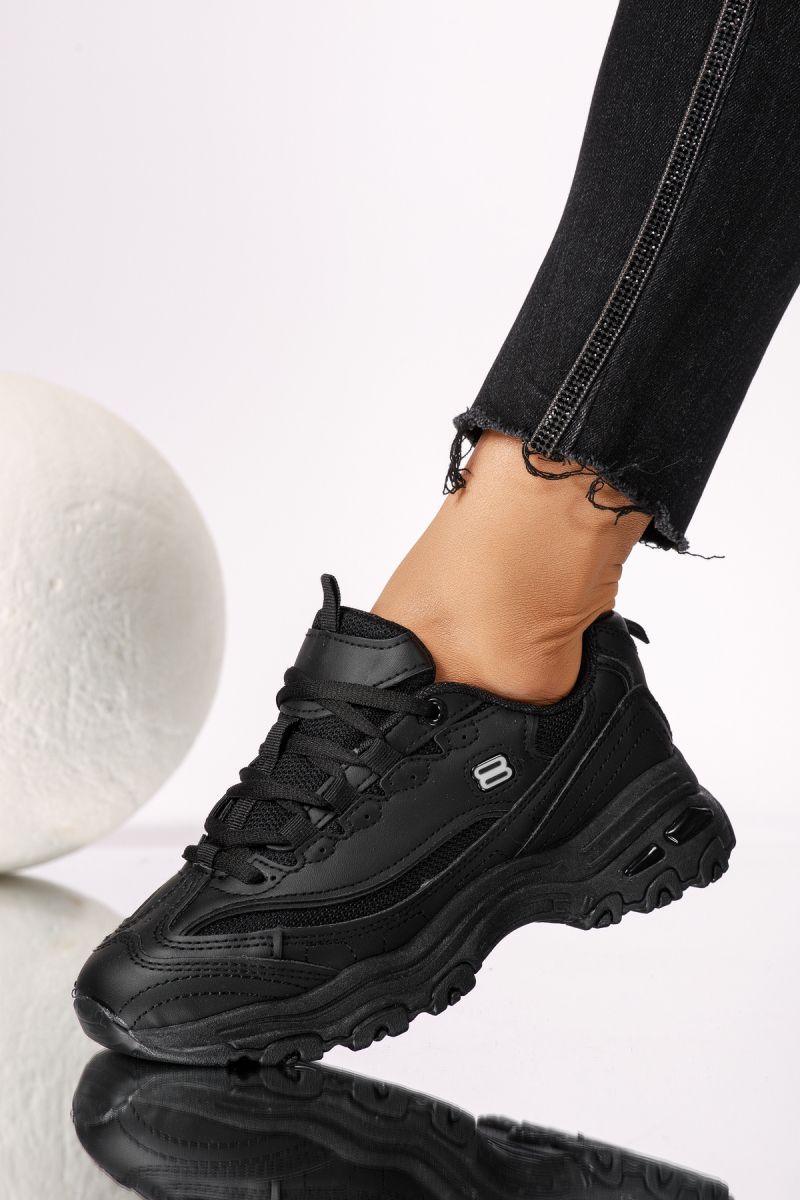 Adidasi dama negri din piele ecologica Anna #18225