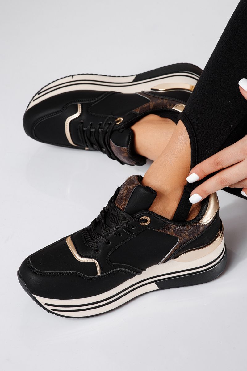 Adidasi dama negri din piele ecologica Brook #20821