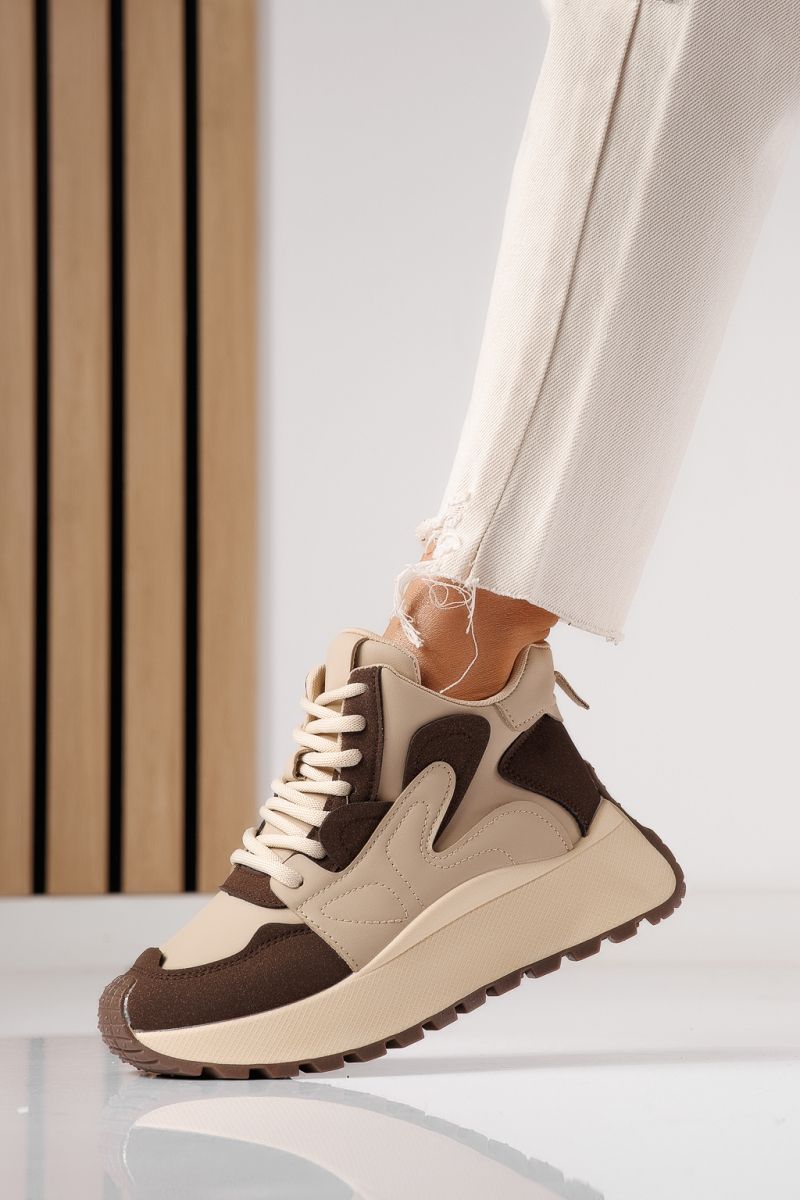 Adidasi dama maro din piele ecologica Elif #20140