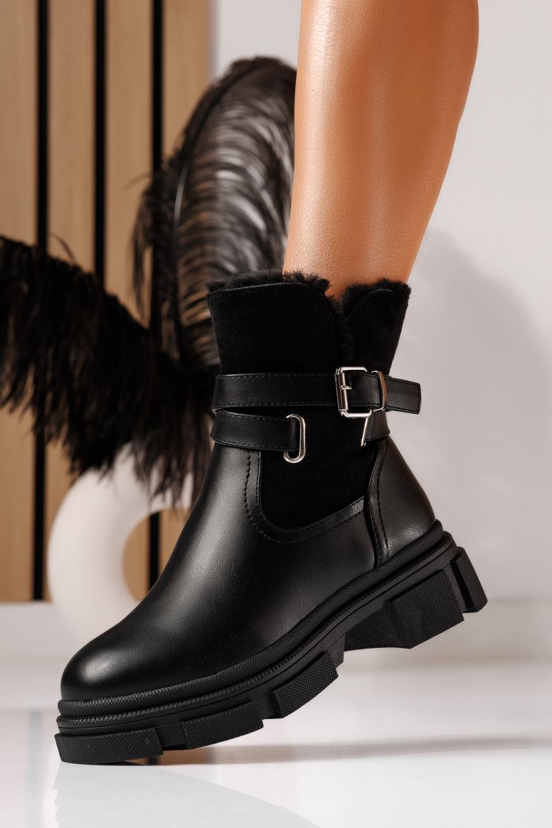 Ghete Dama  îmblanite Prestige Nege #8866M