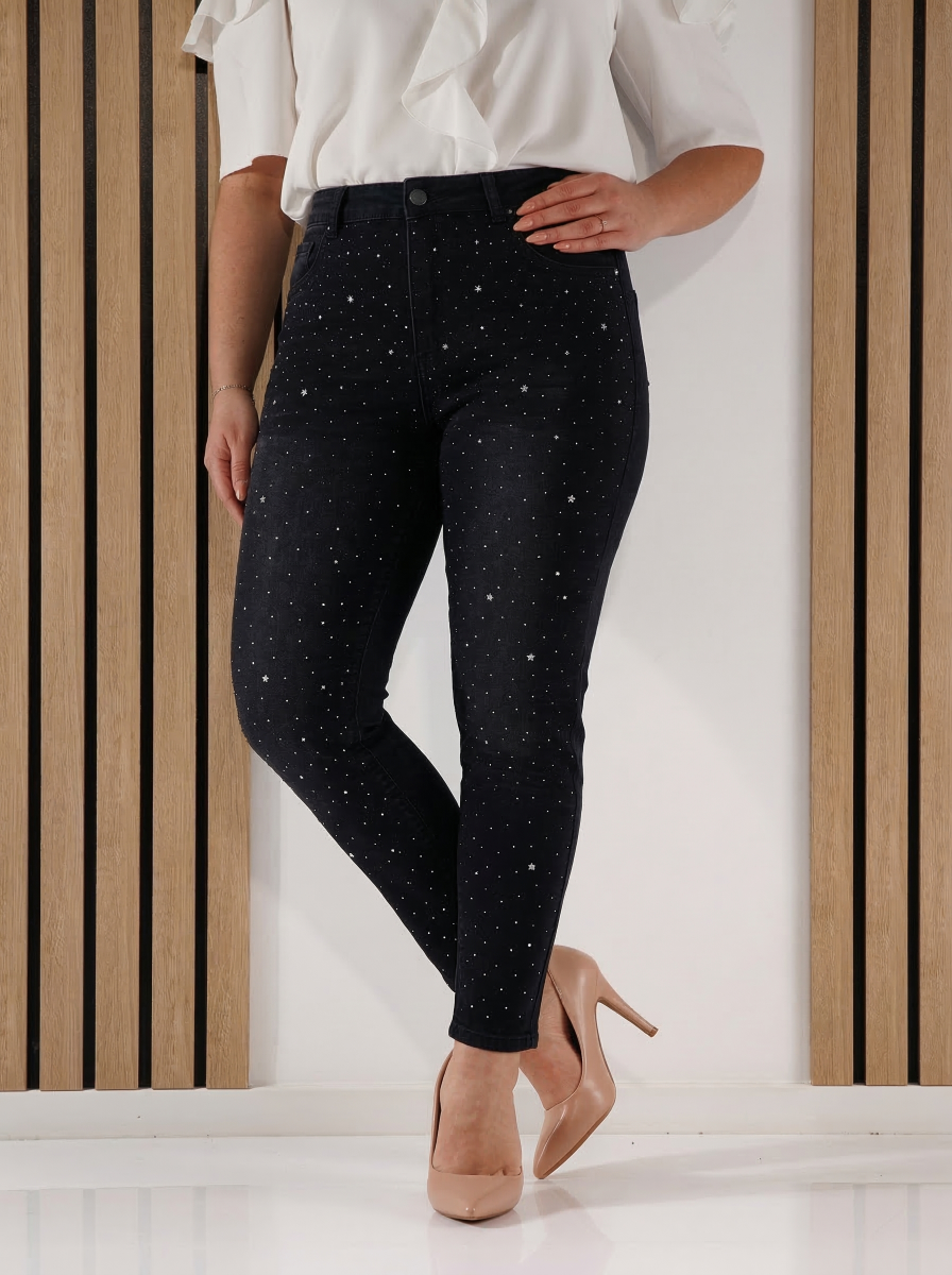 Blugi Baggy Fit Dama Valeria Negri #A1397