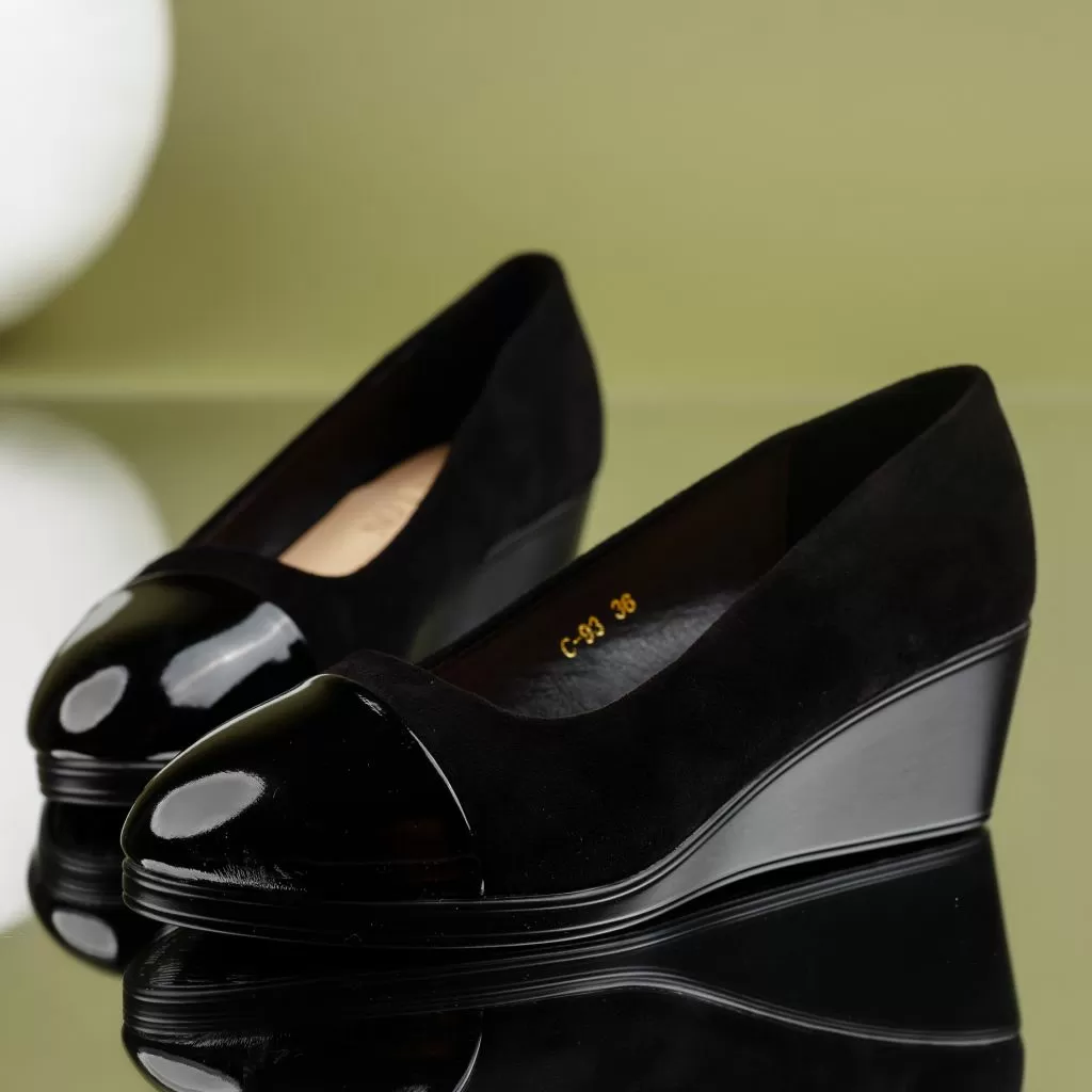 Pantofi Casual Dama Jimena3 Negri #9336