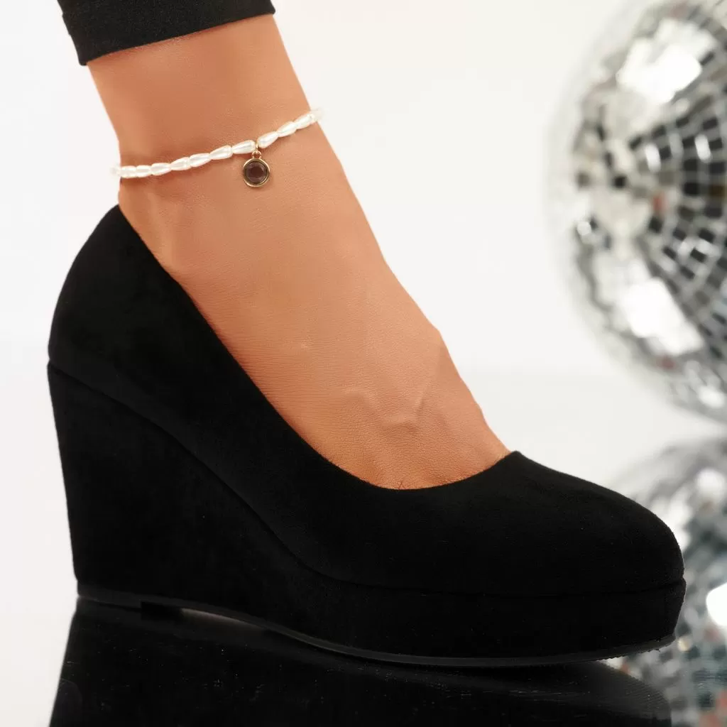 Pantofi Casual Dama Quinn Negri #9411