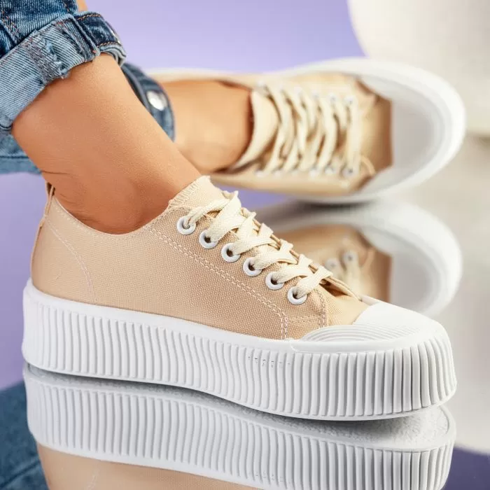 Adidasi Dama Skylar Khaki #9676