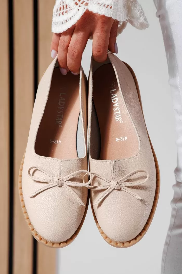 Pantofi Casual Dama Juliana Bej #9874