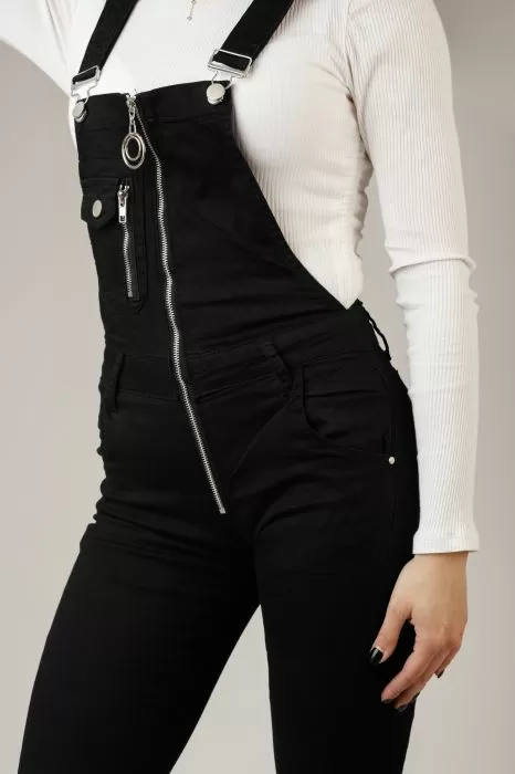 Salopeta Dama Ariel Neagra #A175