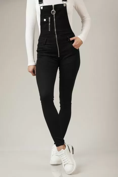 Salopeta Dama Ariel Neagra #A175