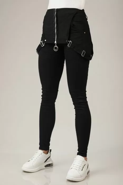 Salopeta Dama Ariel Neagra #A175