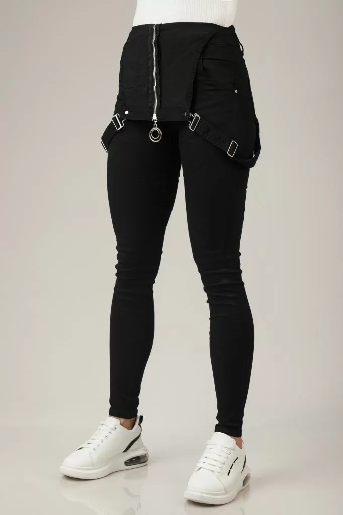Salopeta Dama Ariel Neagra #A175