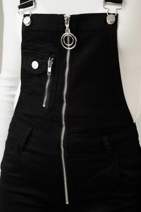 Salopeta Dama Ariel Neagra #A175