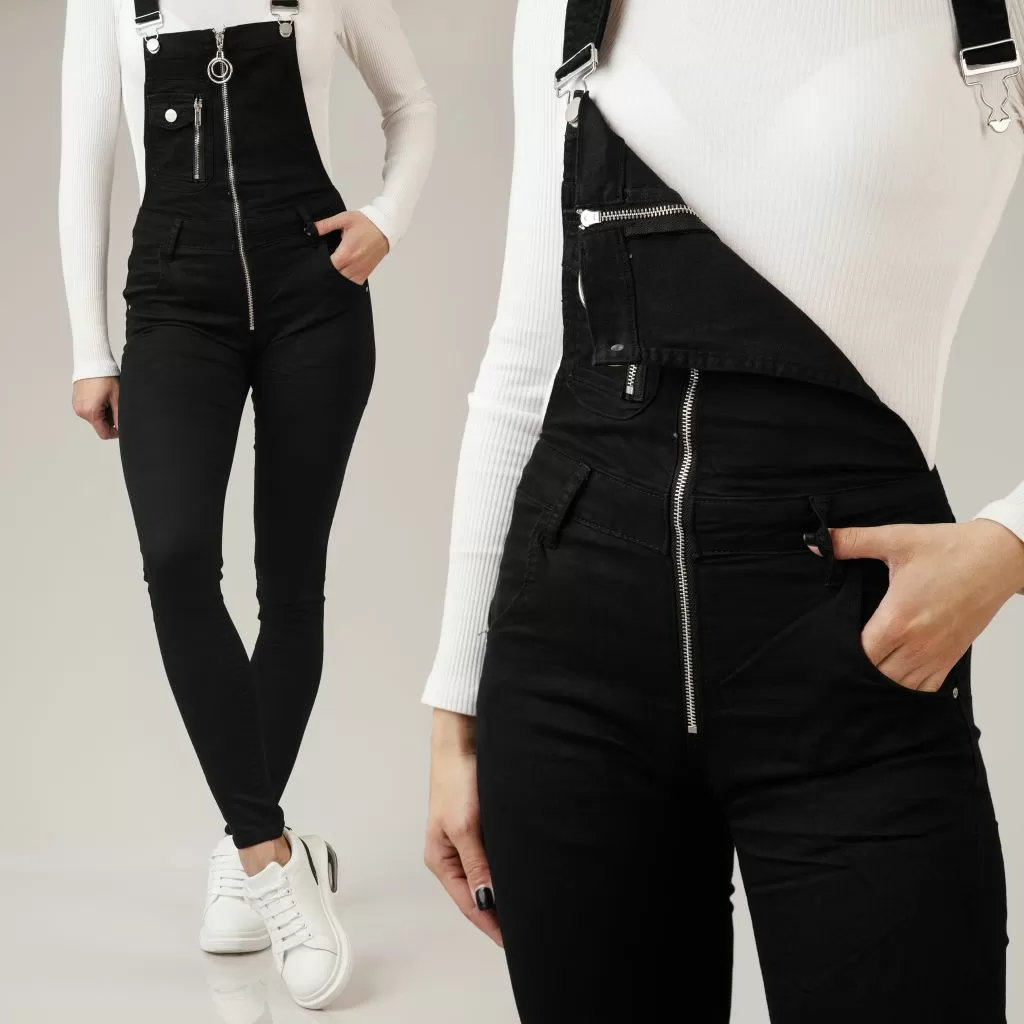 Salopeta Dama Ariel Neagra #A175