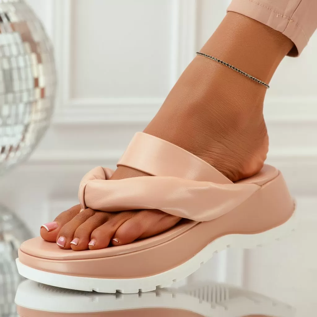 Papuci Dama cu Platforma Nina Roz #10702