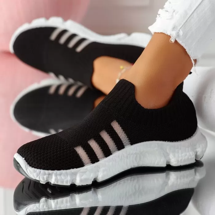 Vicky Női Fekete Sportcipő  #11190