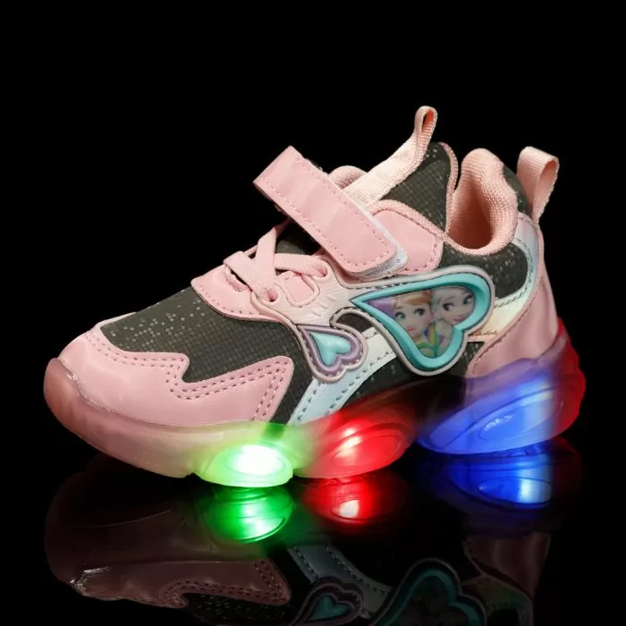 Adidasi Copii cu Luminite Paula2 Gri #12159