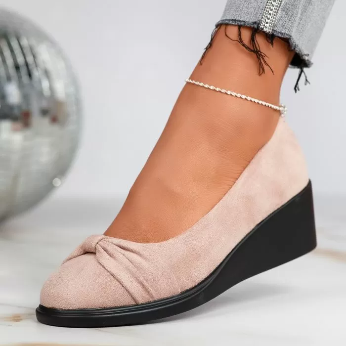 Pantofi Casual Dama cu Platforma Elena Khaki #12347