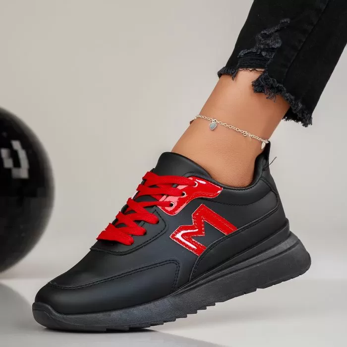 Mia Női Piros Sportcipő #12501