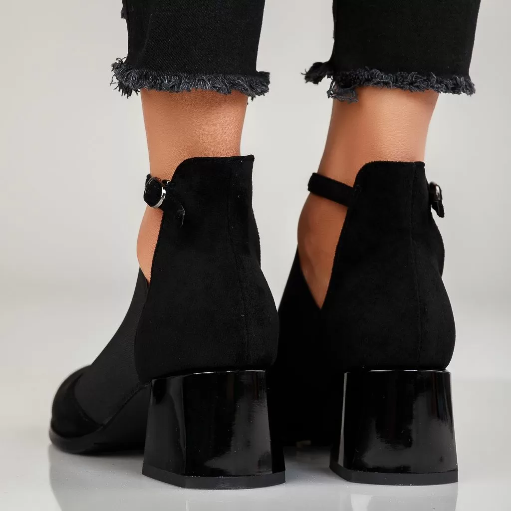 Botine Dama Frida9 Negre #12518