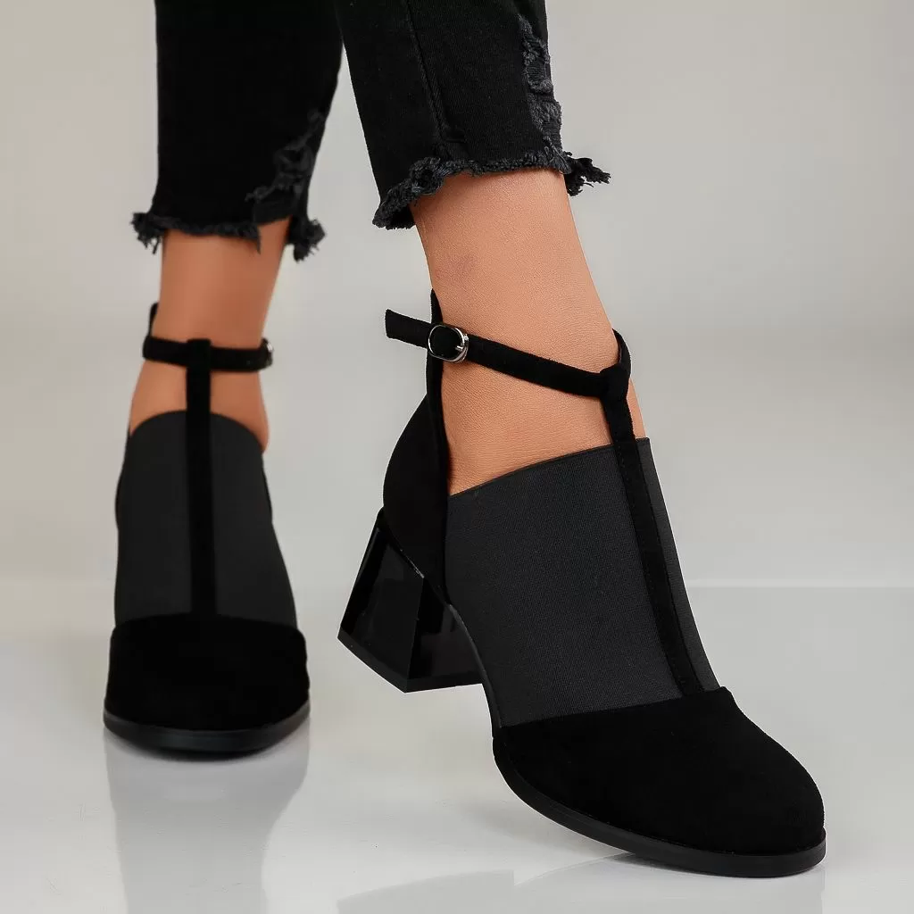 Botine Dama Frida9 Negre #12518