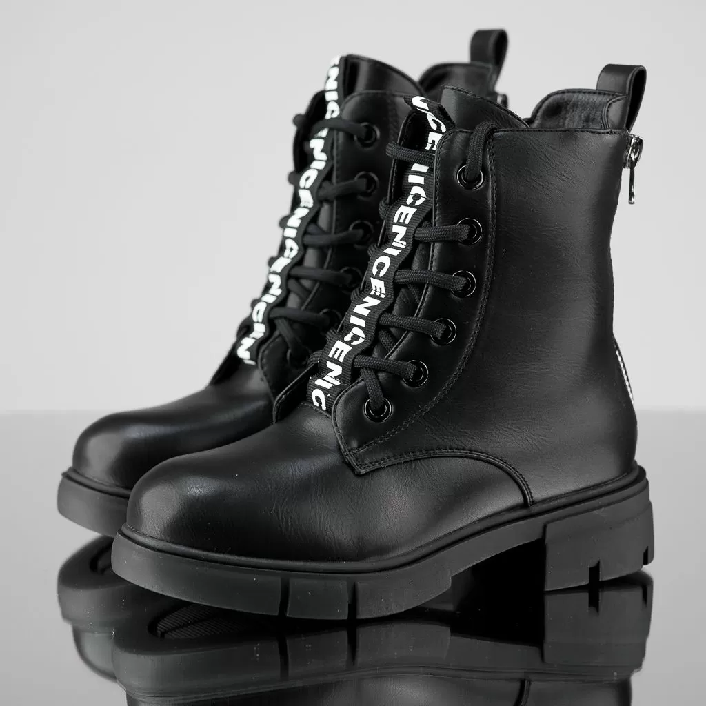 Ghete Copii Addison Negre #12636