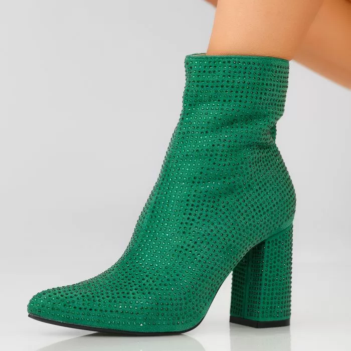 Botine Dama Nola Verzi #12801