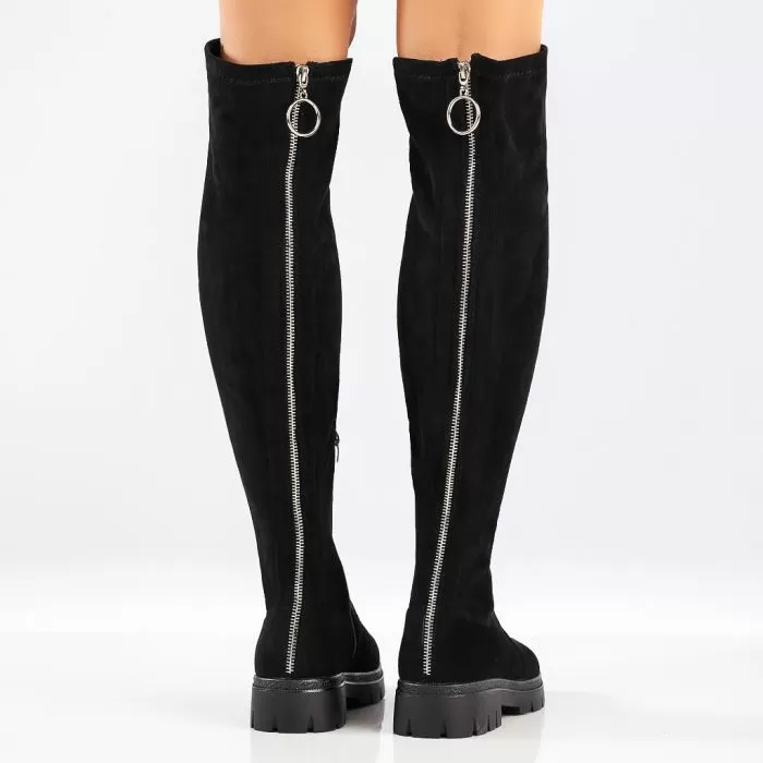 Cizme Lungi Dama Addison Negre #13224