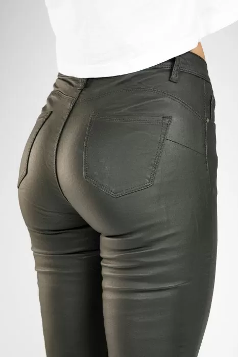 Pantaloni Cerati Dama  Emma Khaki #A296