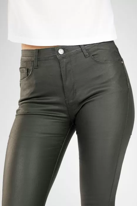 Pantaloni Cerati Dama  Emma Khaki #A296