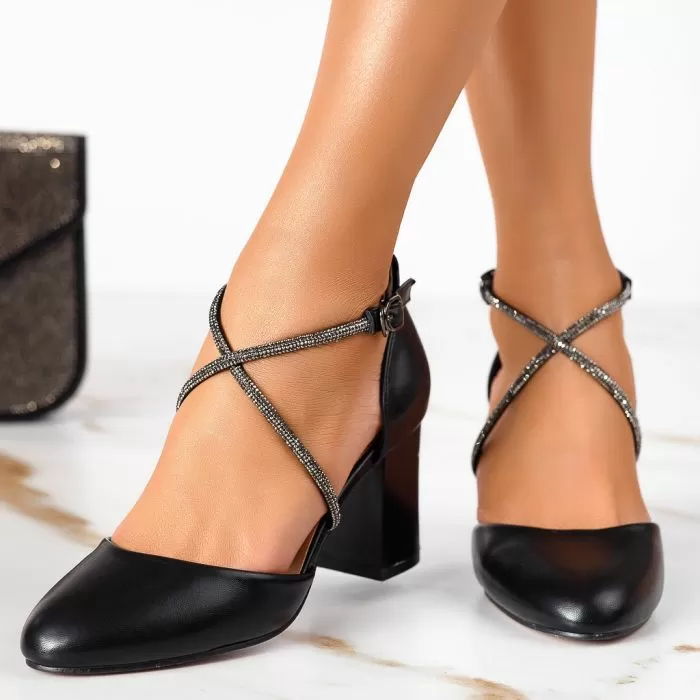 Pantofi Dama cu Toc Helen Negri #13325