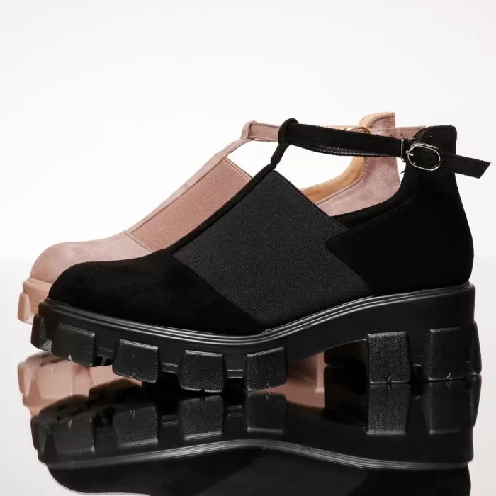 Pantofi Casual Dama Leah Khaki #13492