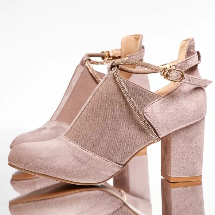 Botine Dama Quinn Khaki #13501
