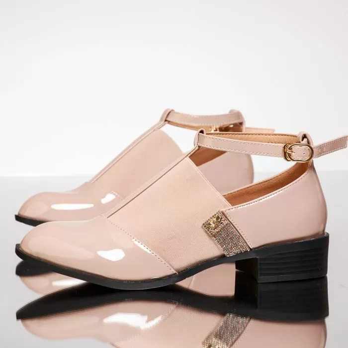 Pantofi Casual Dama Clara Bej #13506