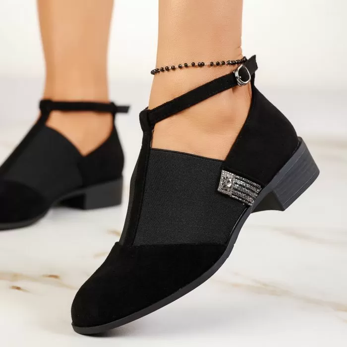 Pantofi Casual Dama Millie Negri #13526