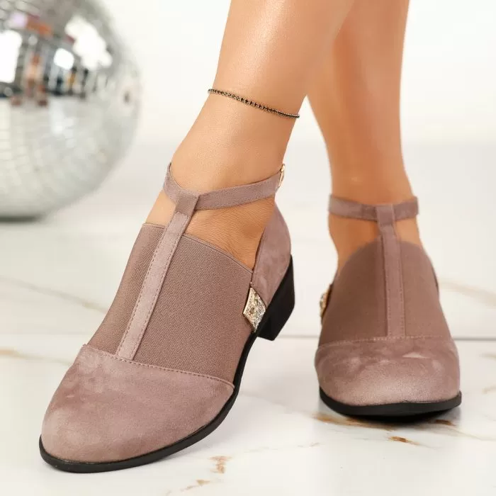 Pantofi Casual Dama Millie Khaki #13527
