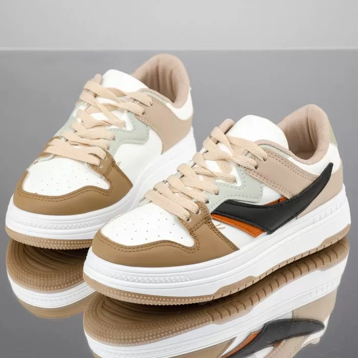 Adidasi Dama Kylie Albi/Khaki #13559