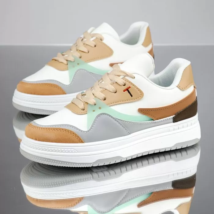 Adidasi Dama Bailey Albi/Khaki #13562