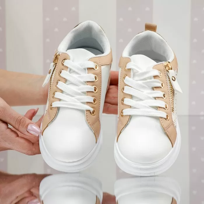 Adidasi Copii Ilinca Khaki  #13816