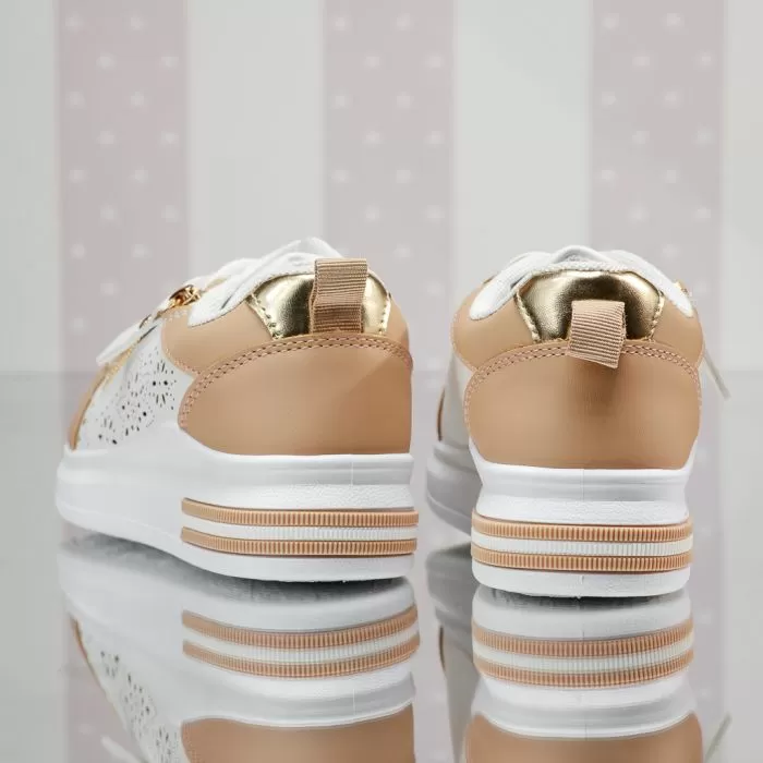 Adidasi Copii Ilinca Khaki  #13816