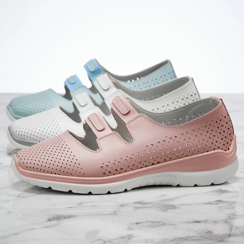 Pantofi Dama din Piele Naturala Perforati Rick Roz #13875