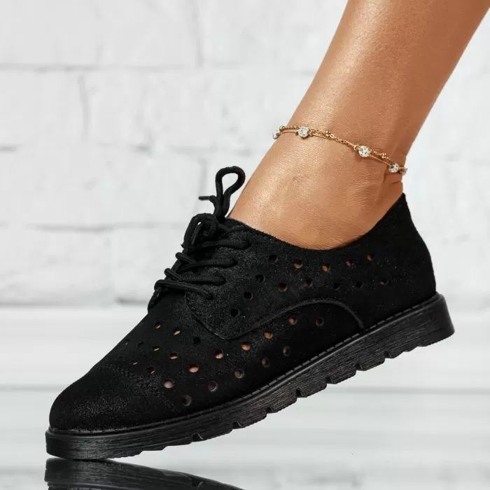 Pantofi Dama din Piele Naturala Perforati Marta Negri #13877