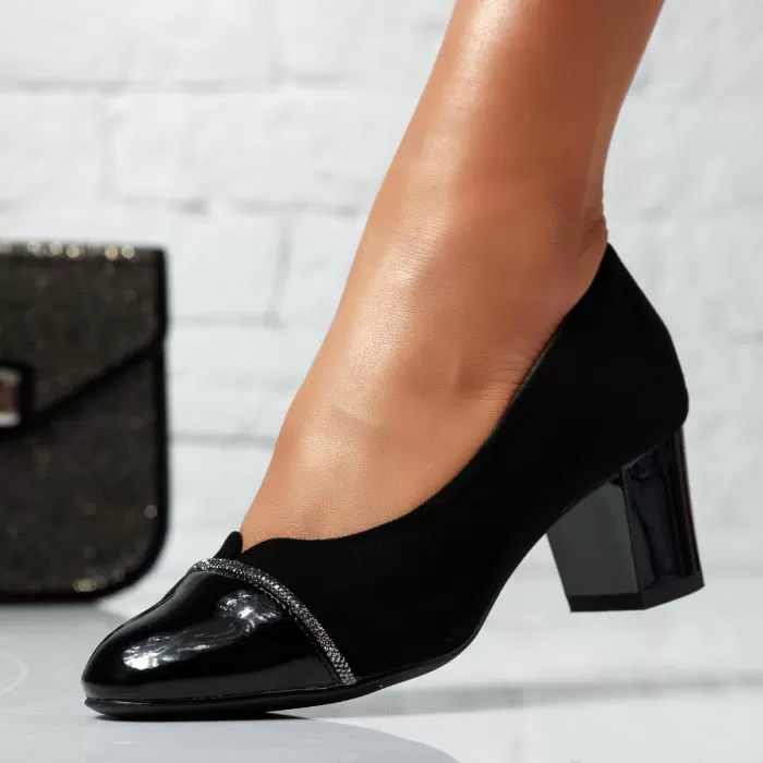 Pantofi Dama cu Toc Ozana Negri #14039