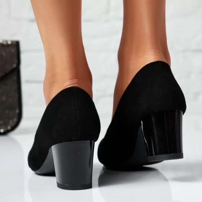 Pantofi Dama cu Toc Ozana Negri #14039